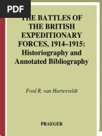 Fred R. Van Hartesveldt - The Battles of The British Expeditionary Forces, 1914-1915 - Historiography and Annotated Bibliography (Bibliographies of Battles and Leaders) - Praeger (2005) PDF