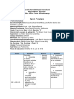 Agenda Pedagogica Trabajo