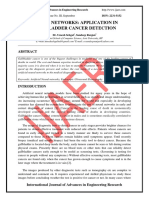 Neural Networks Application in Gallbladder Cancer Detection