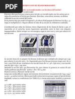 Condtruccion de Transformadores