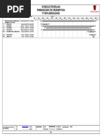 Schedule Pekerjaan Pembangunan Fix Crusher Pada PT Mifa Bersaudara