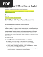 DNP 955 Topic 4 DPI Project Proposal Chapter 2 GCU