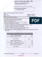 Examen de Fin de Formation 2012 Tsge Synthese 2