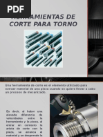 Herramientas de Corte para Torno