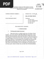 Frost Indictment - As Filed