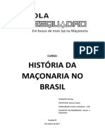 Apostila História Da Maçonaria No Brasil Ene PDF