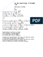 Cantos para Misa de Santísima Trinidad Domingo 16