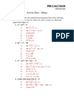 Ellipse As - Answer Key