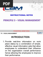 Principles 3 Visual Management