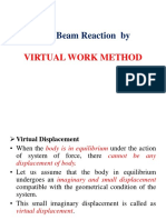 Virtual Work Method