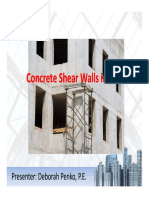 Concrete Shear Wall Presentation PDF