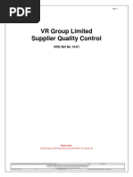 VR 14-01 Supplier TC en 1090 Ce Marking Issue 1-15