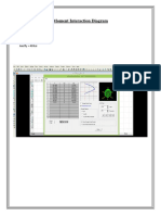 Sap2000 - Moment Interaction Diagram