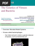 Campbell Chapter 18: The Genetic of Viruses and Bacteria