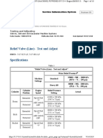 Relief Valve (Line) - Test and Adjust: Shutdown SIS