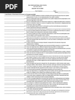 Mastery Test in DRR 2