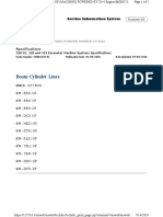 Boom Cylinder Lines: Specifications