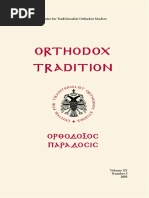 Orthodox Tradition Magazine No. 3/2003