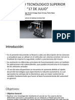 Sensores en Un Vehiculo A Diesel