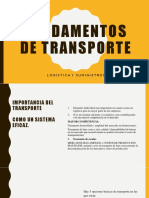 Fundamentos de Transporte