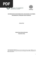 Determinantes Socioeconomicos de La Delincuencia Una Primera Aproximacion Al Problema A Nivel Provincial