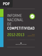 Competitividad Informe 2012 2013