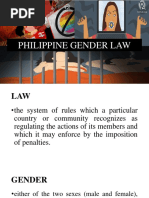 Philippine Gender Law