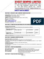 Material Safety Data Sheet: Section 1: Product and Company Identification