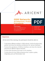 GSM Networks: Architecture, Protocols and Procedures