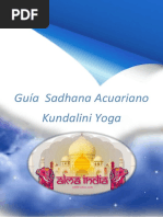 Guia Sadhana Acuario Kundalini Yoga