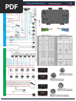 MAN T102 - Diagrama Eletrônico - Painel de Instrumentos e Tacógrafo - Constellation