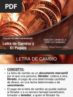 Presentacion PPT - Letra de Cambio y Pagares - Ley Peruana