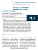 Enhancing Detection Accuracy For Clinical Heart Failure Utilizing Pulse Transit Time Variability and Machine Learning