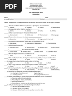 PT Science 3 q4