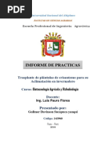 Informe de Practicas Biotecnologia