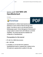 Tutorial Openmediavault