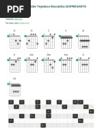 Chordu Guitar Chords Ensamble Tejedora Manabita Expresarte Música Chordsheet Id GiY7U7AjCaY