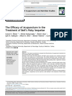 The Efficacy of Acupuncture in The Treatment of Bell's Palsy Sequelae