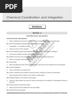 Chemical Coordination and Integration: Solutions