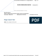 Pump Control Valve: Specifications