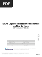 Cajas de Inspección en Fibra de Vidrio