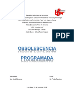 Obsolescencia Programada