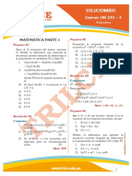 Solucionarlo UNI 2017 - Matemática I