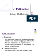 Effort Estimation