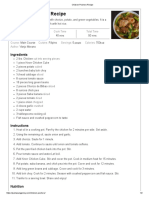 Chicken Pochero Recipe: Ingredients