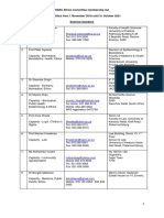 Ethics Committee Membership List - Dec 2018