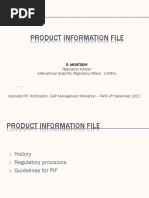 Product Information File