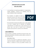 Instrumento de Evaluación