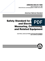 Safety Standard For Electrical and Electronic Test, Measuring, Controlling, and Related Equipment