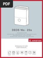 Ariston Deos 16s - 20s Manuale D'uso